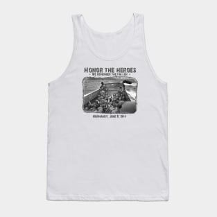 Honor The Heroes - D-Day WW2 Tank Top